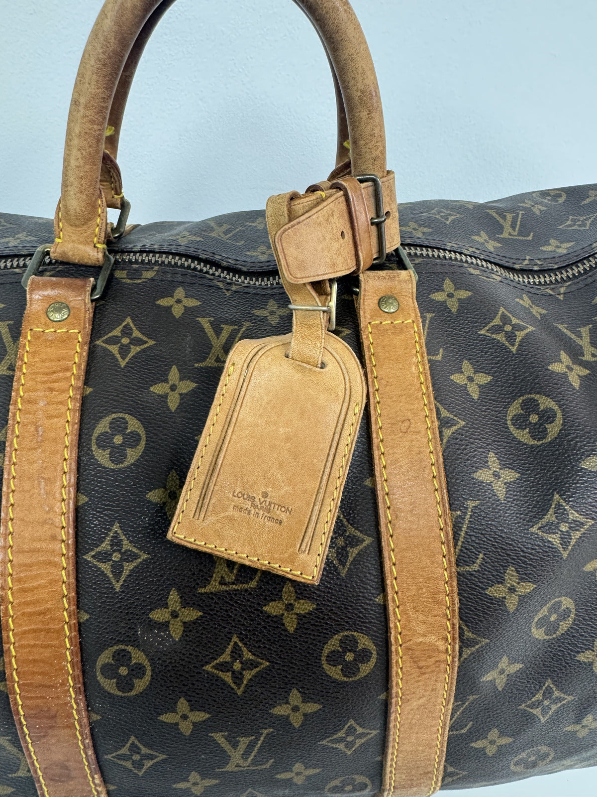 Louis Vuitton Keepall Boston Bag 50