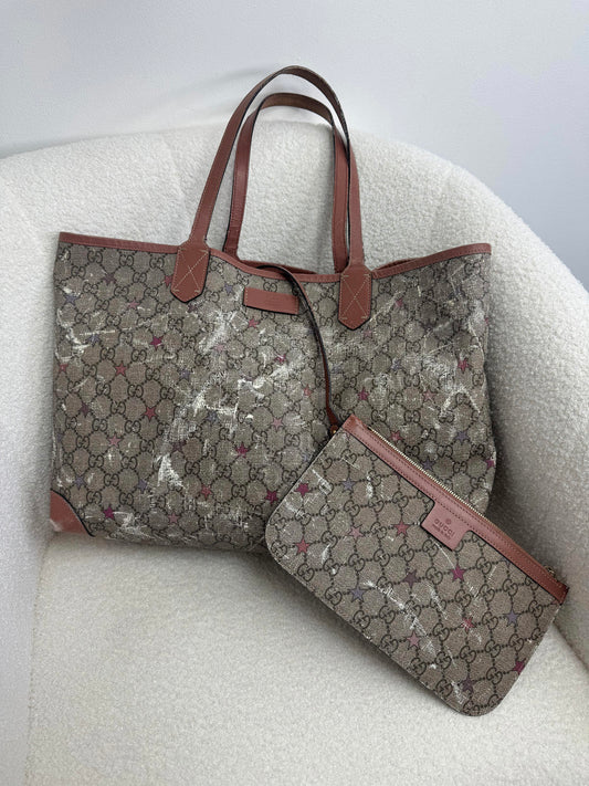 Gucci Start Tote With Pouch