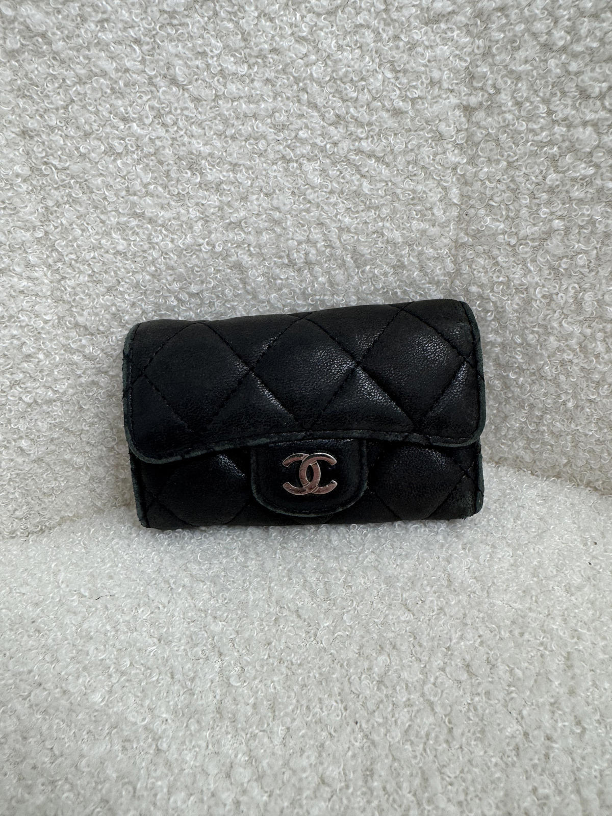 Chanel Quilted Key Purse