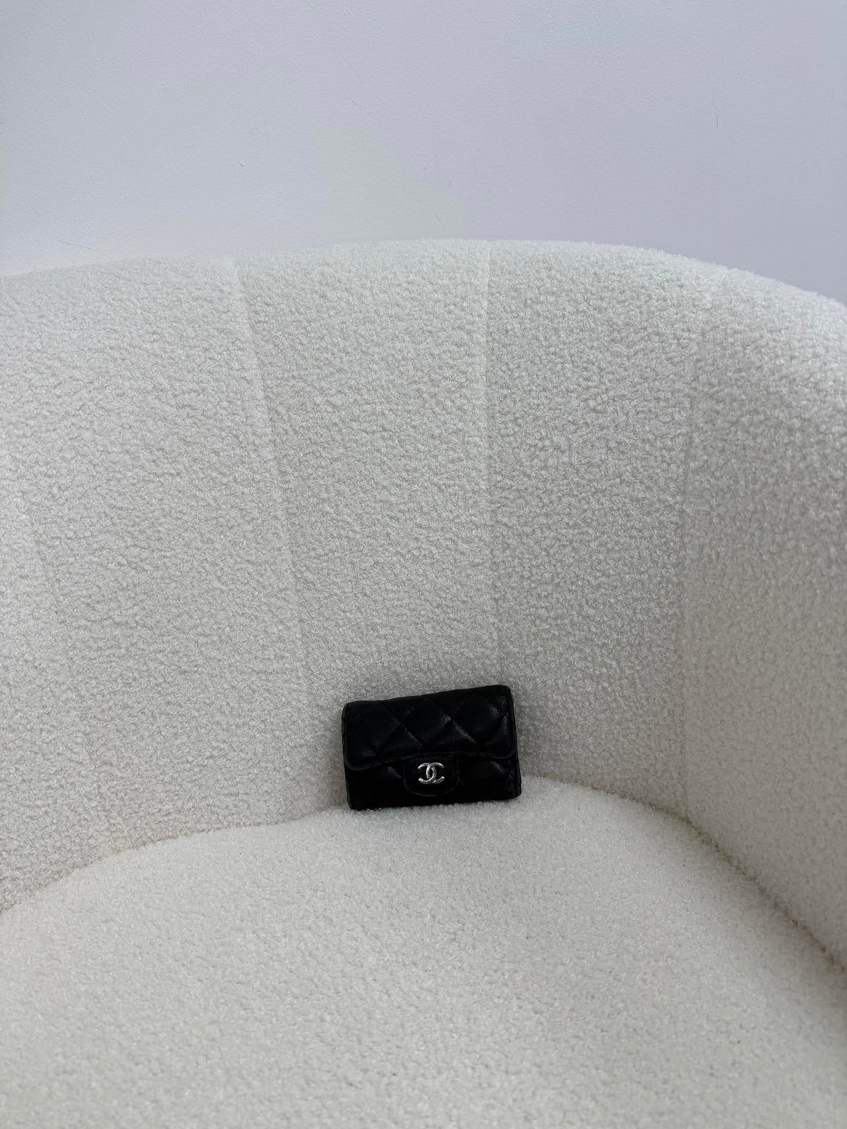 Chanel Quilted Key Purse