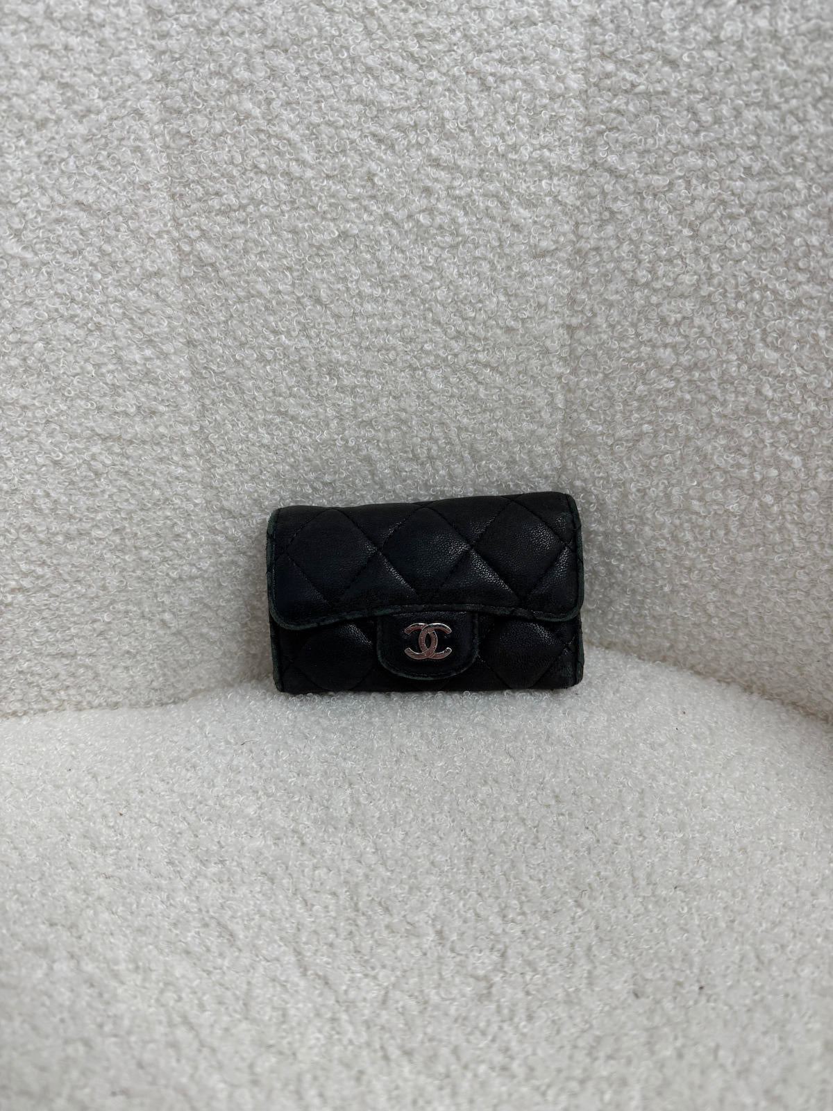 Chanel Quilted Key Purse