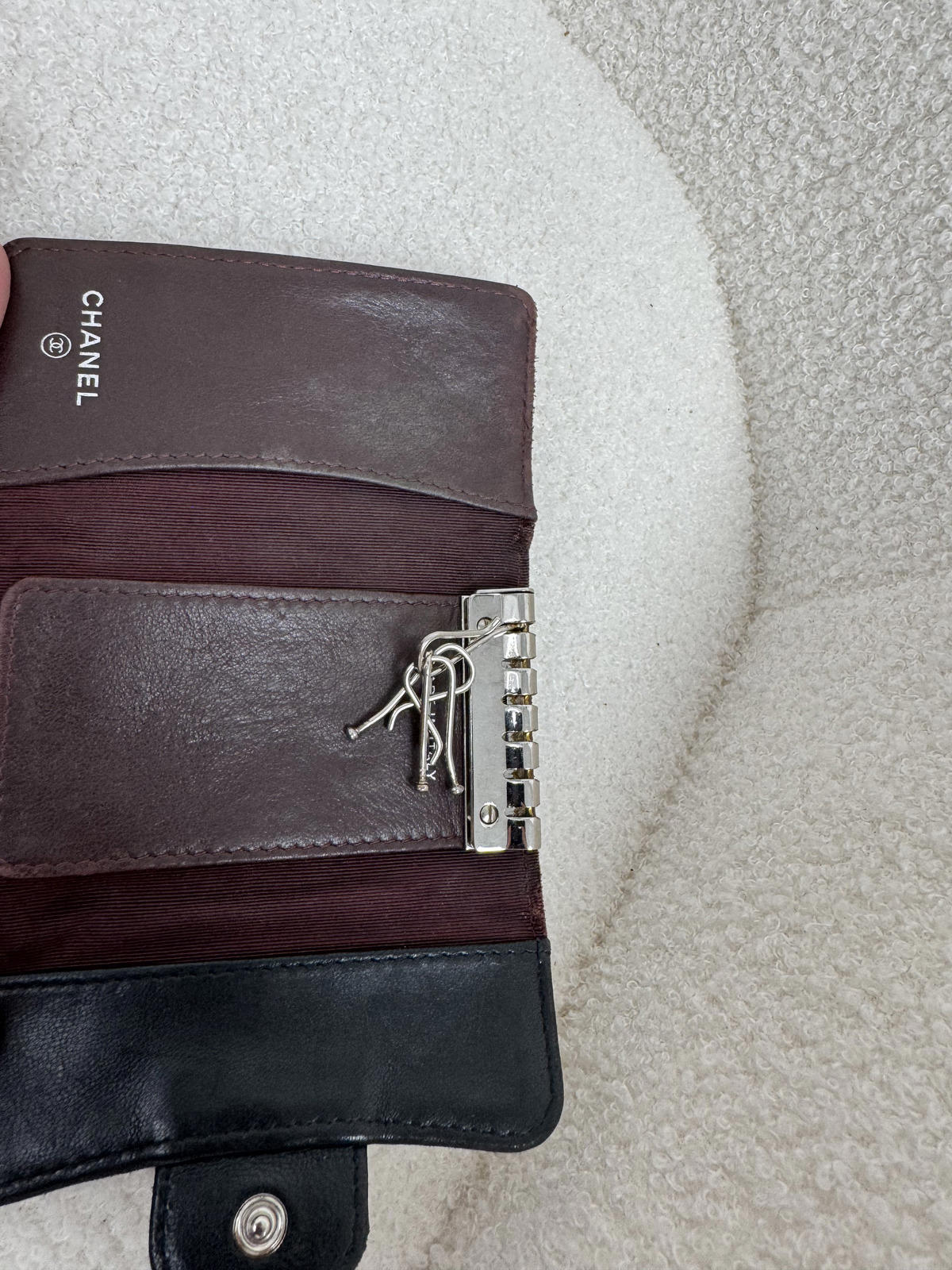 Chanel Quilted Key Purse