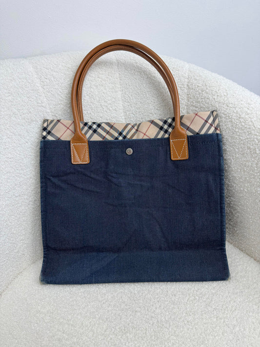 Burberry Denim Tote