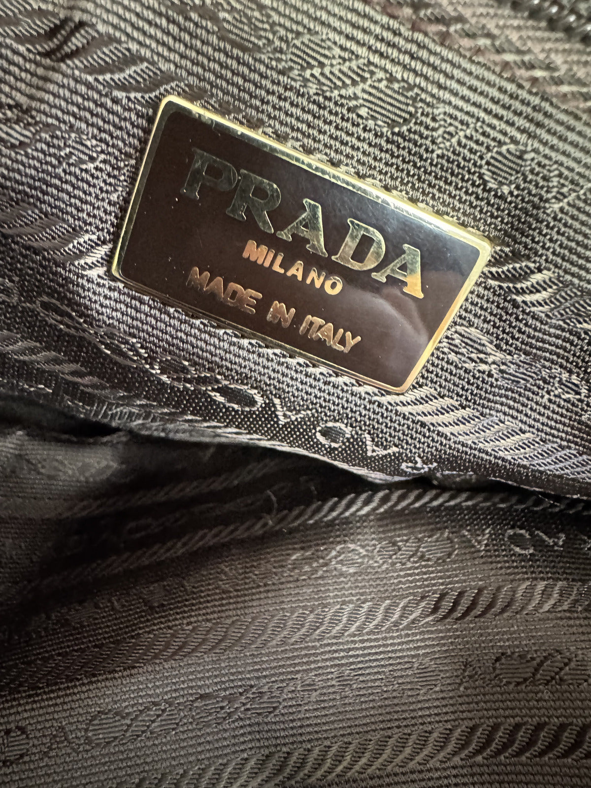Prada Nylon Chain Bag