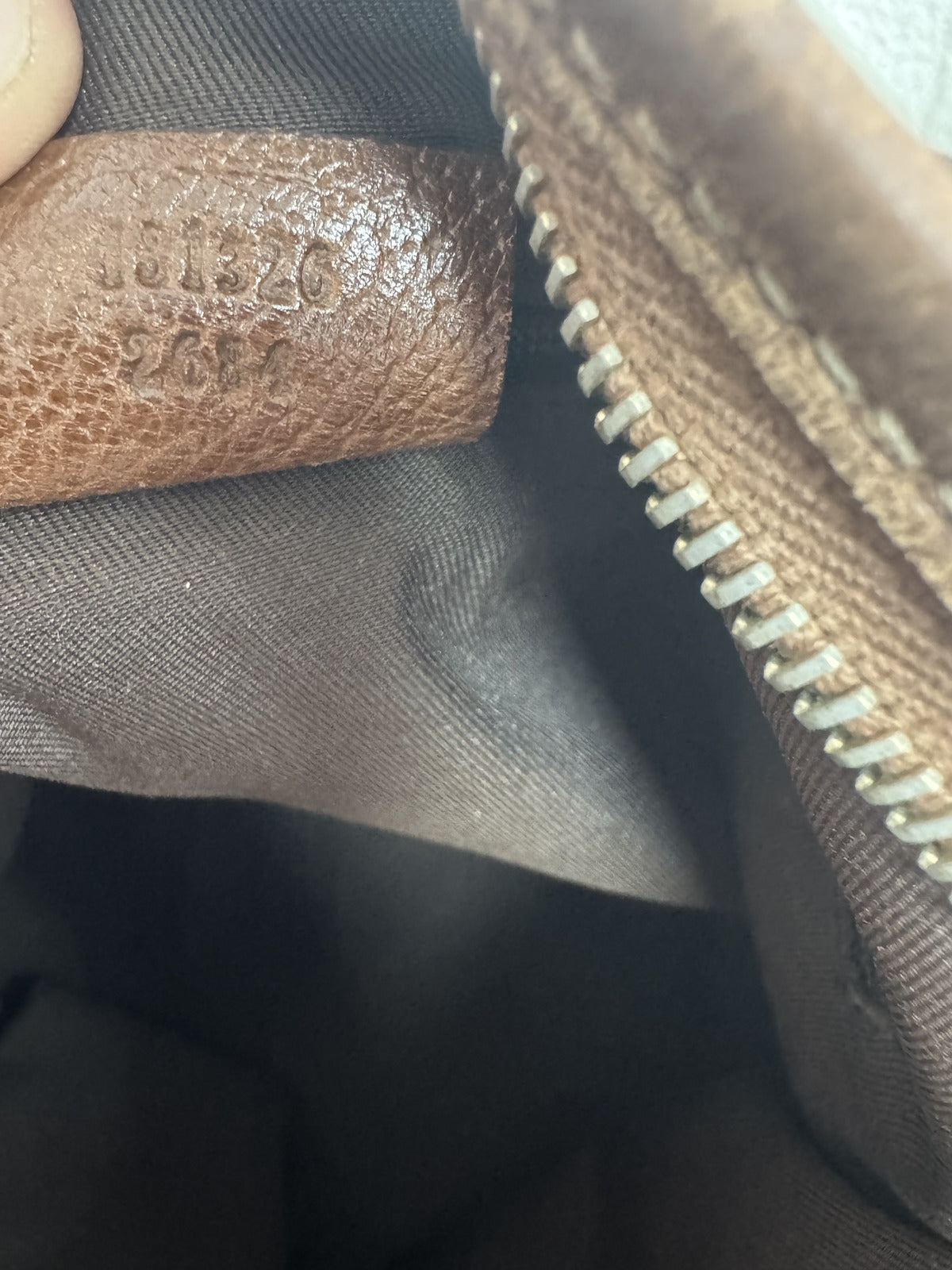 Gucci Denim Abbey Body Bag