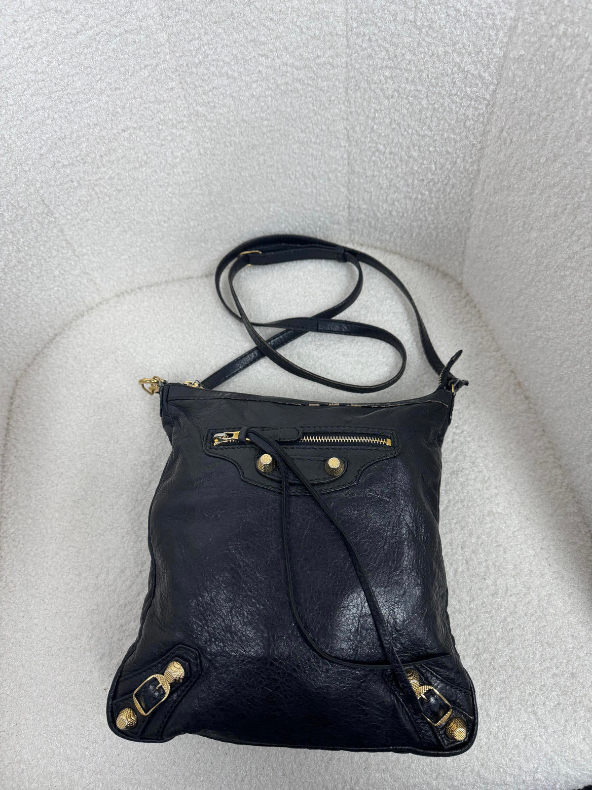 Balenciaga Motorcycle Messenger Bag