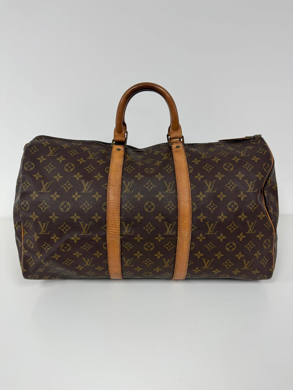 Louis Vuitton Keepall Boston Bag 50