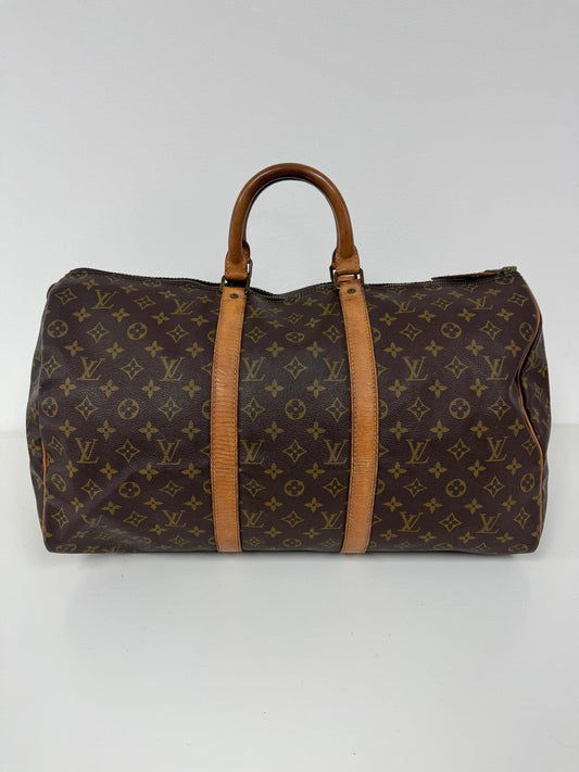 Louis Vuitton Keepall Boston Bag 55