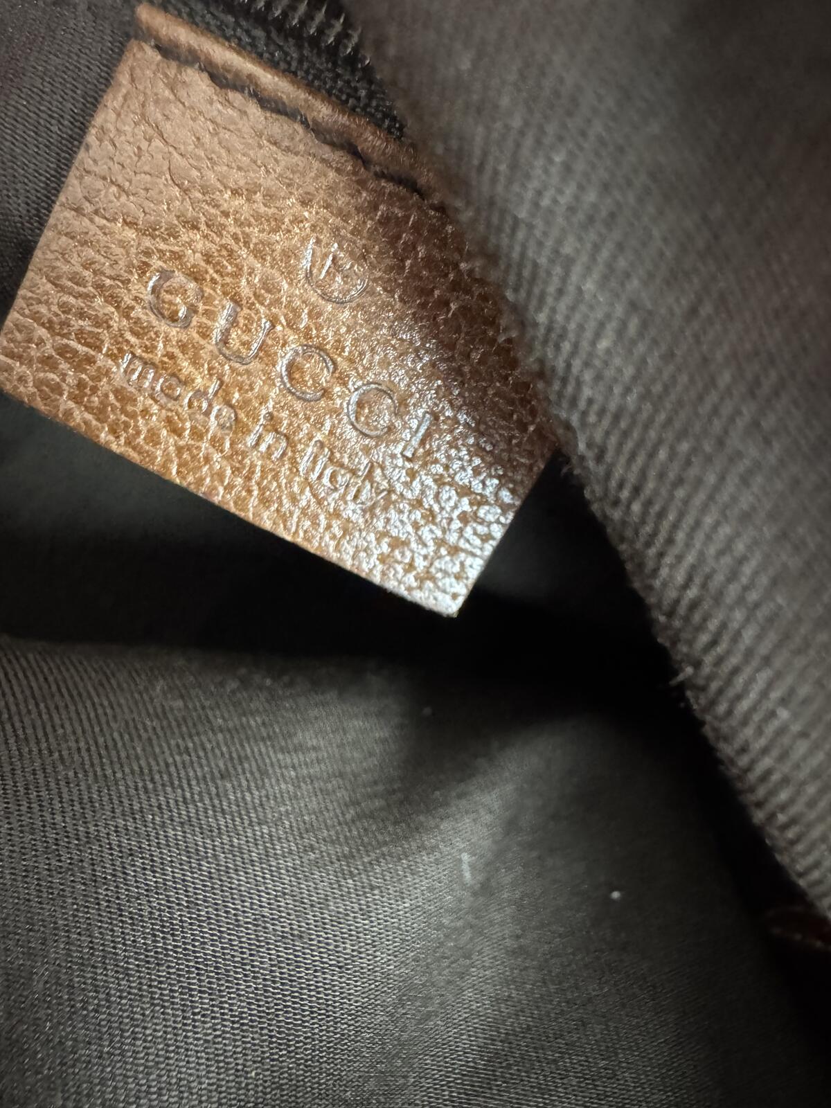Gucci Denim Boston Bag
